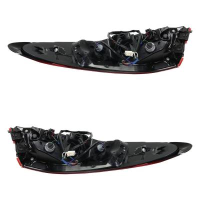 Rareelectrical - New Pair Of Tail Lights Compatible With Toyota Camry 2.5L 2018 2019 2020 By Part Numbers 81550-06840 - Image 5