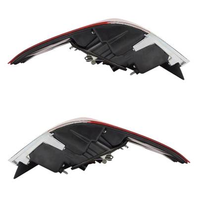 Rareelectrical - New Pair Of Tail Lights Compatible With Hyundai Sonata 1.6L 2.4L 2018 2019 By Part Numbers - Image 3