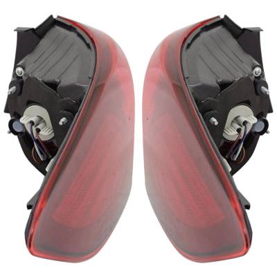 Rareelectrical - New Pair Of Tail Lights Compatible With Hyundai Sonata 1.6L 2.4L 2018 2019 By Part Numbers - Image 5