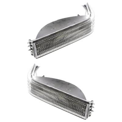 Rareelectrical - New Pair Of Daytime Running Lights Compatible With Jeep Grand Cherokee 4.0L 5.2L 1993 1994 1995 1996 - Image 5