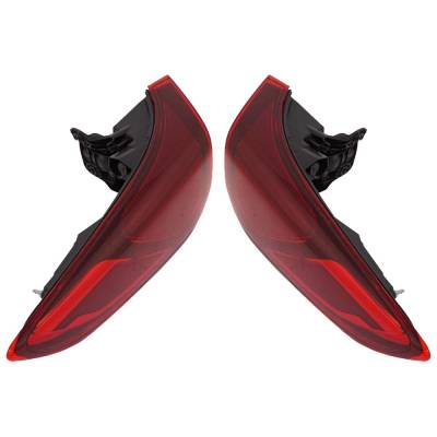 Rareelectrical - New Pair Of Tail Lights Compatible With Acura Rdx 2.0L 2019 2020 2021 2022 2023 By Part Numbers - Image 6