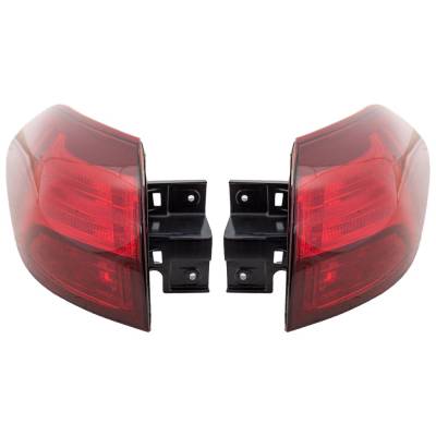 Rareelectrical - New Pair Of Tail Lights Compatible With Hyundai Tucson 2.0L 2.4L 2019 2020 2021 By Part Numbers - Image 1