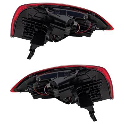 Rareelectrical - New Pair Of Tail Lights Compatible With Hyundai Tucson 2.0L 2.4L 2019 2020 2021 By Part Numbers - Image 4