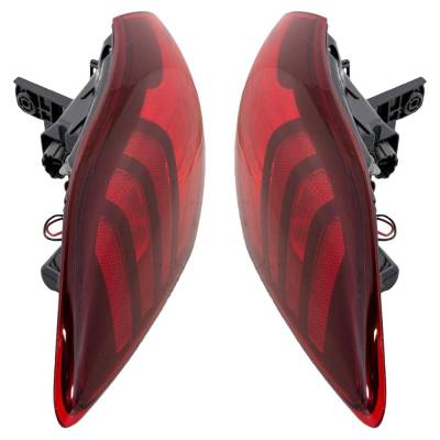 Rareelectrical - New Pair Of Tail Lights Compatible With Hyundai Tucson 2.0L 2.4L 2019 2020 2021 By Part Numbers - Image 6