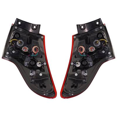 Rareelectrical - New Pair Of Tail Lights Compatible With Nissan Qashqai Rogue Sport 2.0L 2017 2018 2019 By Part - Image 5