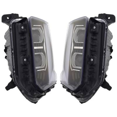 Rareelectrical - New Pair Of Headlights Compatible With Hyundai Palisade 3.8L 2023 2024 By Part Numbers - Image 4