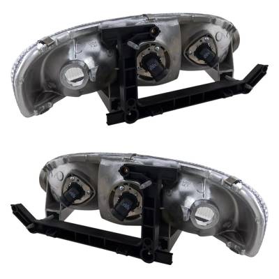 Rareelectrical - New Pair Of Headlights Compatible With Chevrolet Lumina Apv Lumina Van Lumina Monte Carlo 3.1L 3.4L - Image 7