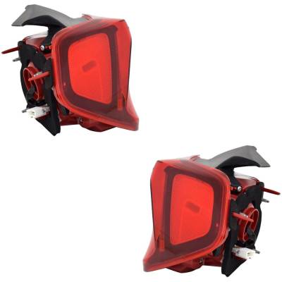 Rareelectrical - New Pair Of Tail Lights Compatible With Kia K5 1.6L 2.5L 2021 2022 2023 2024 By Part Numbers - Image 4