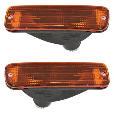 Rareelectrical - New Pair Of Daytime Running Lights Compatible With Toyota Tacoma 1995 1996 1997 1998 1999 2000 By - Image 2