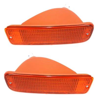 Rareelectrical - New Pair Of Daytime Running Lights Compatible With Toyota 4Runner 2.7L 3.4L 1996 1997 1998 By Part - Image 2