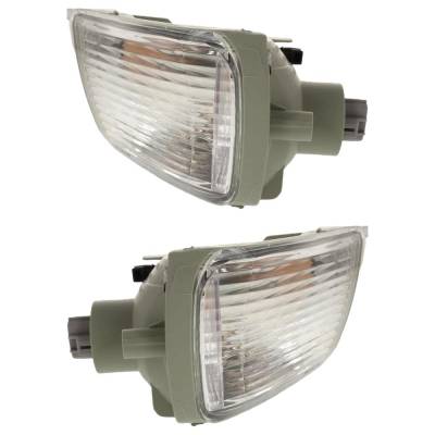 Rareelectrical - New Pair Of Daytime Running Lights Compatible With Toyota 4Runner 4.0L 4.7L 2003 2004 2005 By Part - Image 1