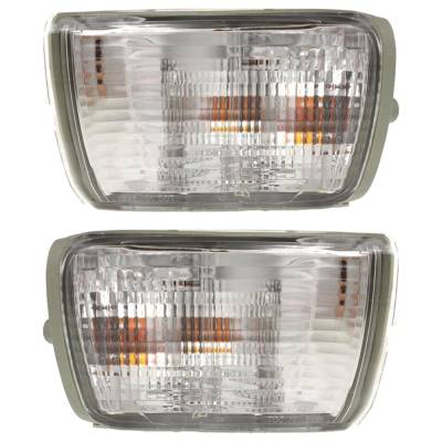 Rareelectrical - New Pair Of Daytime Running Lights Compatible With Toyota 4Runner 4.0L 4.7L 2003 2004 2005 By Part - Image 3