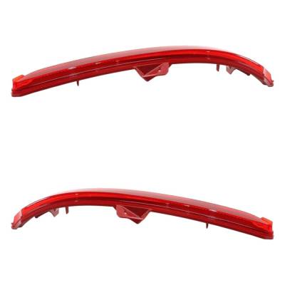 Rareelectrical - New Pair Of Daytime Running Lights Compatible With Honda Accord 2018 2019 2020 2021 2022 By Part - Image 4