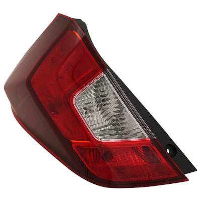 Rareelectrical - New Left Tail Light Compatible With Honda Fit 2015 2016 2017 2018 2019 2020 By Part Numbers - Image 1