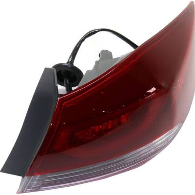 Rareelectrical - New Right Tail Light Compatible With Hyundai Elantra 2017 2018 By Part Numbers Hy2805141 92402-F2120 - Image 2