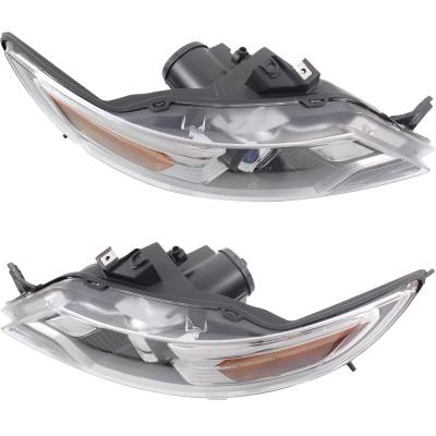 Rareelectrical - New Pair Of Headlights Compatible With Ford Taurus Limited Se Sel Sedan 4-Door 3.5L 2010 2011 2012 - Image 3