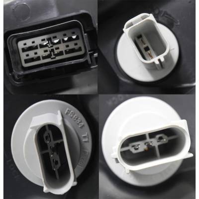 Rareelectrical - New Pair Of Headlights Compatible With Ford Taurus Limited Se Sel Sedan 4-Door 3.5L 2010 2011 2012 - Image 4