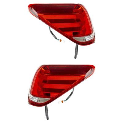 Rareelectrical - New Pair Of Tail Lights Compatible With Toyota Avalon Limited Touring Xl Xls Sedan 4-Door 3.5L 2005 - Image 3