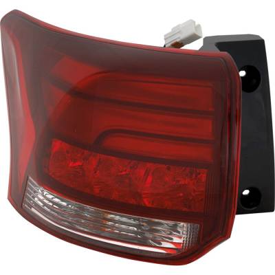 Rareelectrical - New Left Tail Light Compatible With Mitsubishi Outlander 2016 2017 2018 2019 2020 By Part Numbers - Image 3