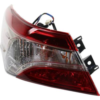 Rareelectrical - New Left Tail Light Compatible With Toyota Camry 2018 2019 2020 By Part Numbers To2804135 - Image 1