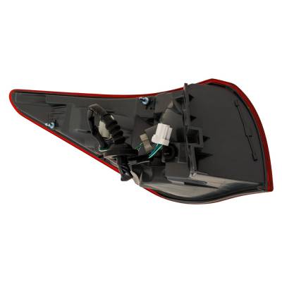 Rareelectrical - New Right Tail Light Compatible With Infiniti Q-50 2016 2017 By Part Numbers In2805107 26550-4Hb0c - Image 3