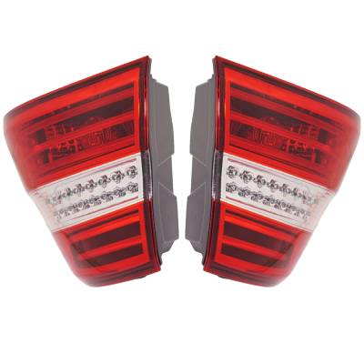 Rareelectrical - New Outer Pair Of Tail Lights Compatible With Mercedes-Benz Ml350 Bluetec 4Matic 3.0L 2012 2013 2014 - Image 3