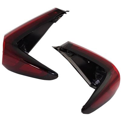 Rareelectrical - New Pair Of Tail Lights Compatible With Honda Cr-V Ex Ex-L Lx Touring 4-Door Sport Utility 2020 2021 - Image 6