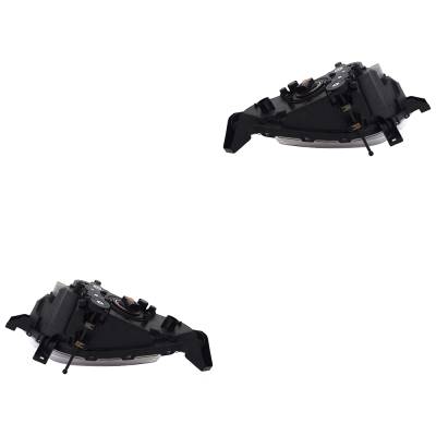 Rareelectrical - New Pair Of Fog Lights Compatible With Kia Niro Niro Ev 2017 2018 2019 By Part Numbers Ki2593158 - Image 1