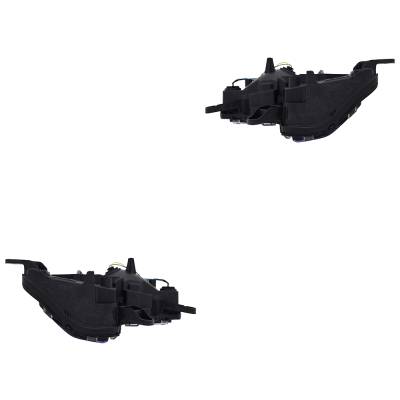 Rareelectrical - New Pair Of Turn Signal Lights Compatible With Cadillac 2014 2015 2016 2017 2018 By Part Numbers - Image 2