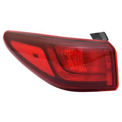 Rareelectrical - New Left Outer Tail Lights Compatible With Hyundai Kona Kona Electric 2.0L 2018 2019 2020 2021 By - Image 1