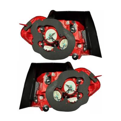 Rareelectrical - New Pair Of Tail Lights Compatible With Kia K5 1.6L 2021 2022 2023 2024 By Part Numbers Ki2805162 - Image 2