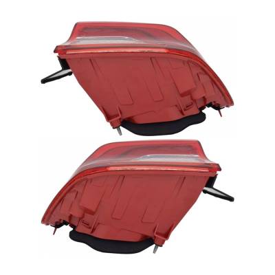 Rareelectrical - New Pair Of Tail Lights Compatible With Kia K5 1.6L 2021 2022 2023 2024 By Part Numbers Ki2805162 - Image 4