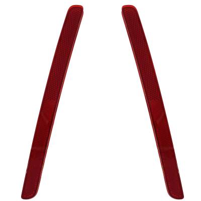 New Pair Of Reflector Lights Compatible With Toyota Corolla 1.8L 2.0L 2019 2020 2021 2022 2023 By