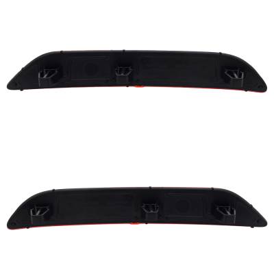 Rareelectrical - New Pair Of Reflector Lights Compatible With Volkswagen Taos Trendline Sport Utility 2022-2023 By - Image 2