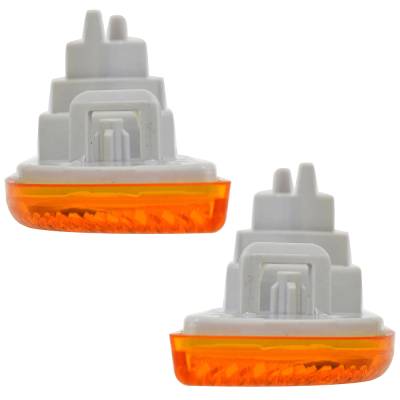 Rareelectrical - New Pair Of Side Marker Lights Compatible With Volkswagen Tiguan Sport Sport Utility 4-Door - Image 3