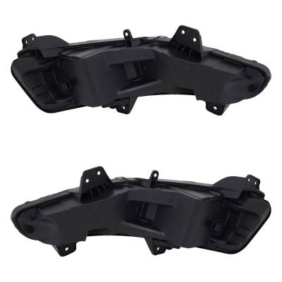 Rareelectrical - New Pair Of Turn Signal Lights Compatible With Chevrolet Malibu 2019-2024 By Part Numbers Gm2563120 - Image 2