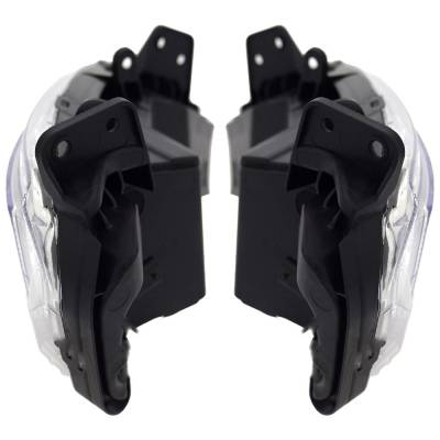 Rareelectrical - New Pair Of Turn Signal Lights Compatible With Chevrolet Malibu 2019-2024 By Part Numbers Gm2563120 - Image 3