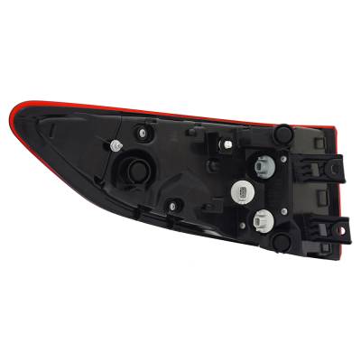 Rareelectrical - New Right Outer Tail Lights Compatible With Honda Odyssey Black Edition Mini Passenger Van 4-Door - Image 2