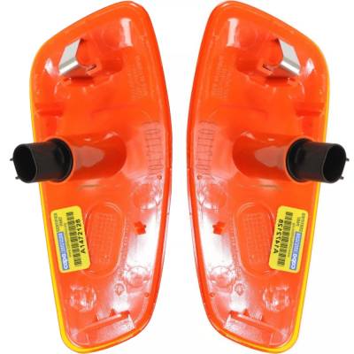 Rareelectrical - New Pair Of Side Marker Lights Compatibile With Jeep Renegade Trailhawk Sport Utility 2015-2023 By - Image 2