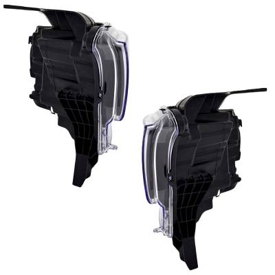 Rareelectrical - New Pair Of Headlights Compatible With Dodge Durango Gt Premium Sport Utility 4-Door 2023-2024 By - Image 4