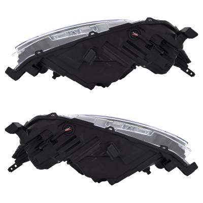 Rareelectrical - New Pair Of Headlights Compatible With Nissan Altima S Sl Sr Sv Sedan 2023 By Ni2503295 Ni2502295 - Image 4