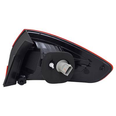 Rareelectrical - New Left Outer Tail Lights Compatible With Ford Fiesta S Se Sel Sedan 4-Door 1.6L 2011 2012 2013 By - Image 4