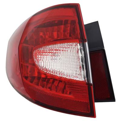 Rareelectrical - New Left Outer Tail Lights Compatible With Ford Fiesta S Se Sel Sedan 4-Door 1.6L 2011 2012 2013 By - Image 5