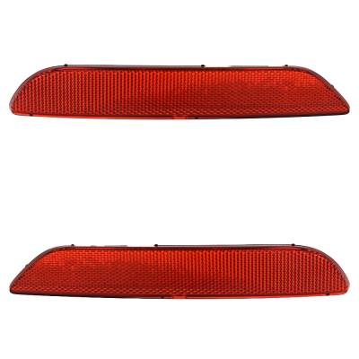 New Pair Of Reflector Lights Compatible With Volkswagen Taos Highline Sport Utility 2022-2023 By
