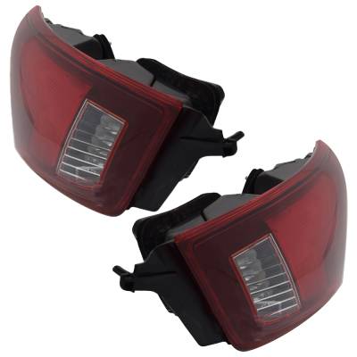 Rareelectrical - New Pair Of Tail Lights Compatibile With Nissan Qashqai S Sl Sv Sport Utility 4-Door 2017-2019 By - Image 3