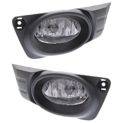 Rareelectrical - New Pair Of Daytime Running Lights Compatible With Honda Fit 1.5L 2012 2013 2014 By Part Numbers - Image 3