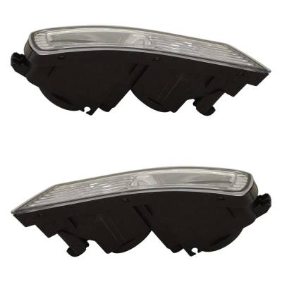 Rareelectrical - New Pair Of Daytime Running Lights Compatible With Acura Mdx 3.7L 2010 2011 2012 2013 By Part - Image 4