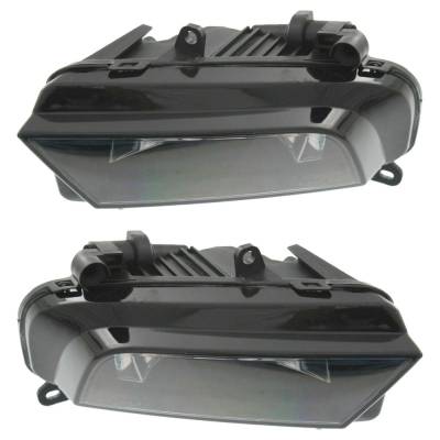 Rareelectrical - New Pair Of Daytime Running Lights Compatible With Audi A4 1.8L 2.0L 2013 2014 2015 2016 By Part - Image 3