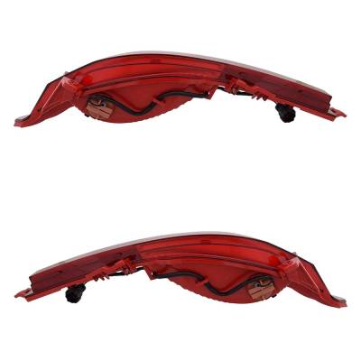 Rareelectrical - New Pair Of Daytime Running Lights Compatible With Hyundai Santa Fe 2.5L 2021 2022 2023 By Part - Image 3