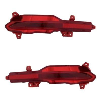 Rareelectrical - New Pair Of Daytime Running Lights Compatible With Hyundai Santa Fe 1.6L 2.5L 2021 2022 2023 By Part - Image 5